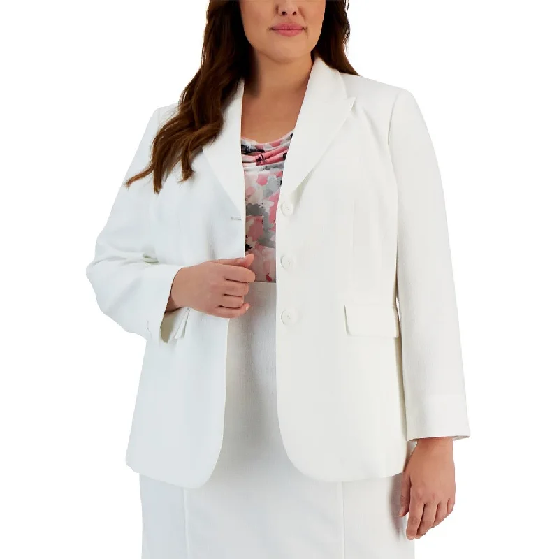 Kasper Womens Plus Office Career Suit Jacket