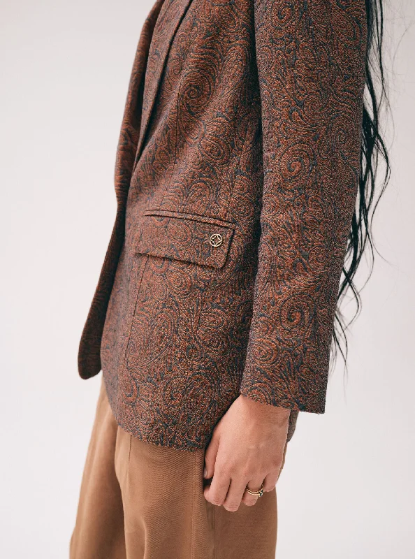 MMHDeep Jacquard Blazer