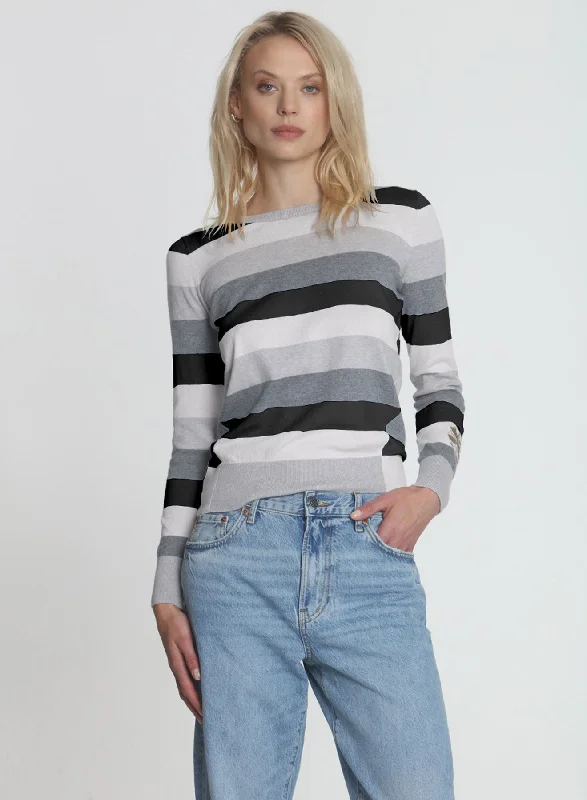 Brooke Lucky Stripe - Black Multi