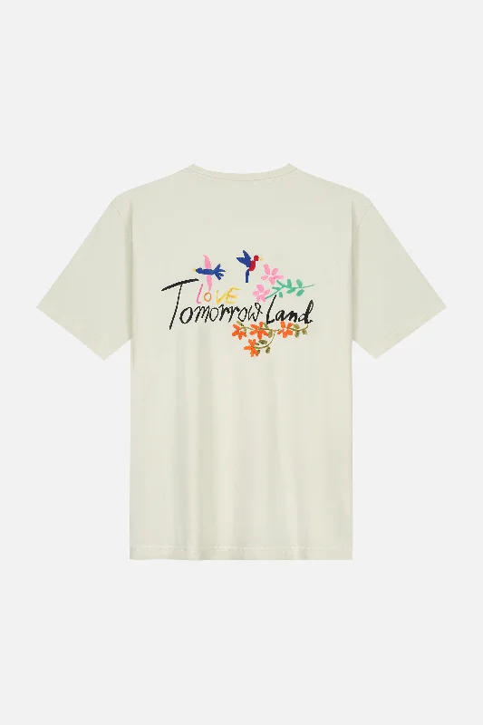 Embroidered Women T Shirt with Intricate DetailsFOUNDATION T-SHIRT