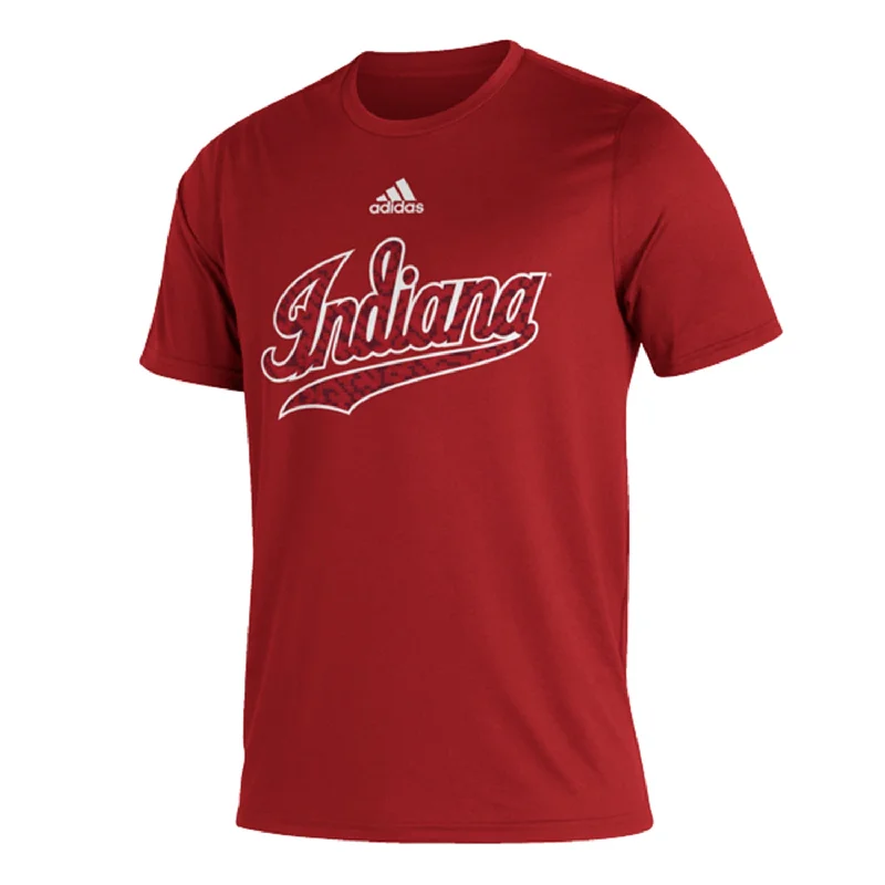 Sequined Women T Shirt for a Sparkly Night OutIndiana Hoosiers Adidas Script Indiana Crimson T-Shirt