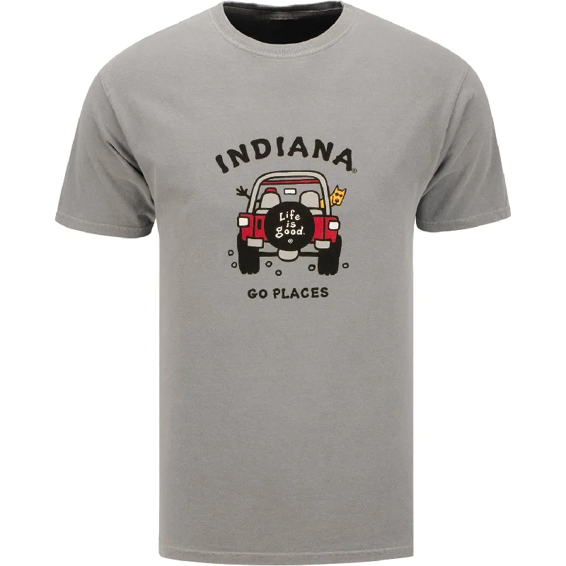 Tie - Dye Women T Shirt with a Bohemian VibeIndiana Hoosiers Jake 4x4 T-Shirt