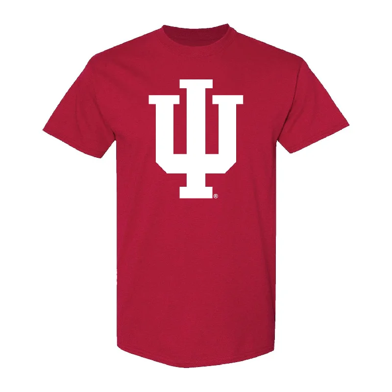 Tie - Dye Women T Shirt with a Bohemian VibeIndiana Hoosiers Trident Crimson T-Shirt