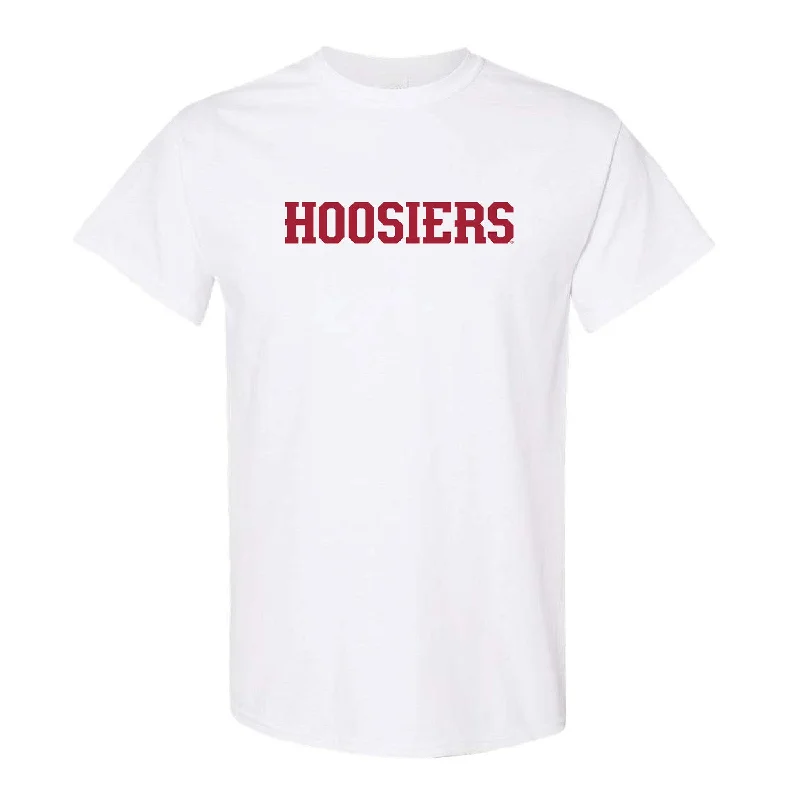 Moisture - Wicking Women T Shirt for Active LifestylesIndiana Hoosiers White T-Shirt