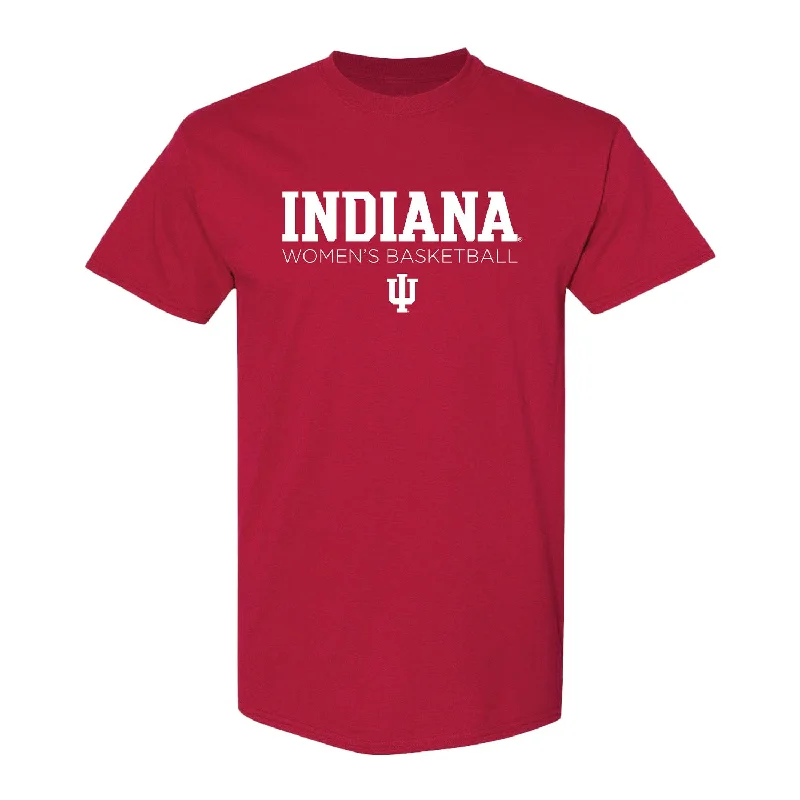 Moisture - Wicking Women T Shirt for Active LifestylesIndiana Hoosiers Women's Basketball Crimson T-Shirt