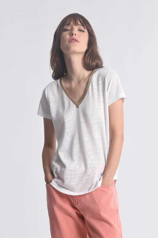 Molly Bracken White T shirt