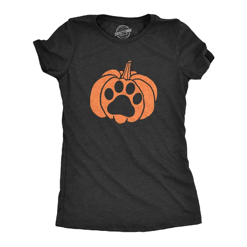 Puff Sleeve Women T Shirt for a Fashion - Forward LookPumpkin Paw Women's T Shirt