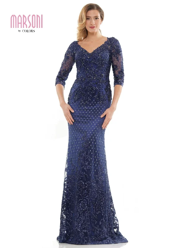 Empire Waist Women Dress to Accentuate the Bust and Conceal the WaistMarsoni Long Mother of the Bride Beaded Dress 1121