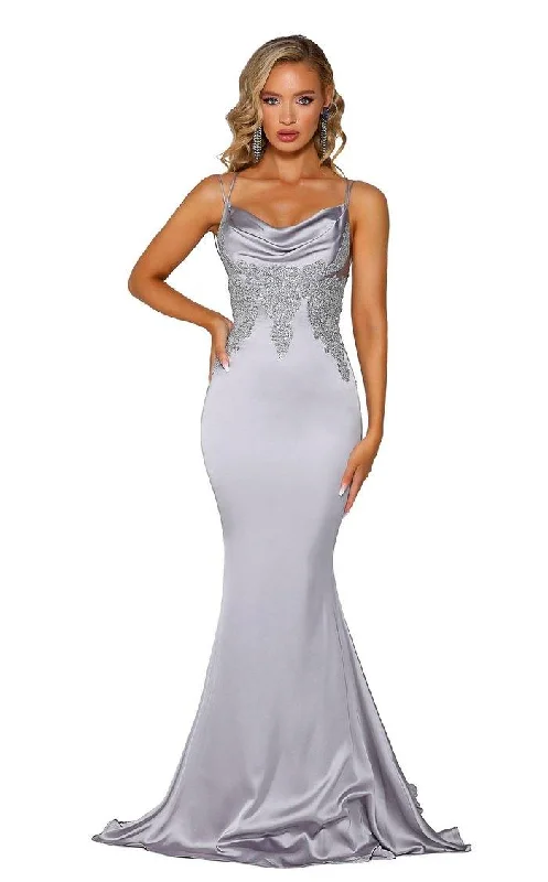 Backless Women Dress for a Sexy and Alluring Look at Evening EventsPortia And Scarlett 6300 Long Formal Prom Dress