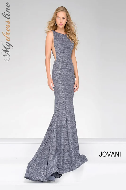 Strapless Women Dress with a Built - in Bra for Comfort and SupportJovani 45830