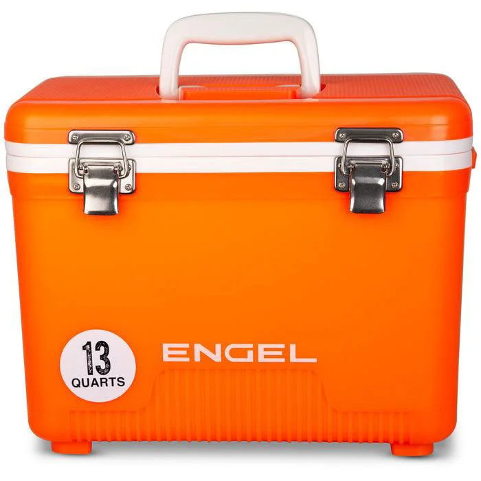 13 Quart Drybox/Cooler: High Viz Orange