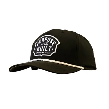 Cadillac Rope Hat, Black