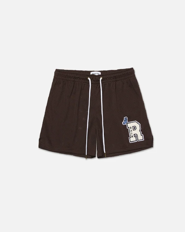 CLASSIC MESH SHORTS - COFFEE