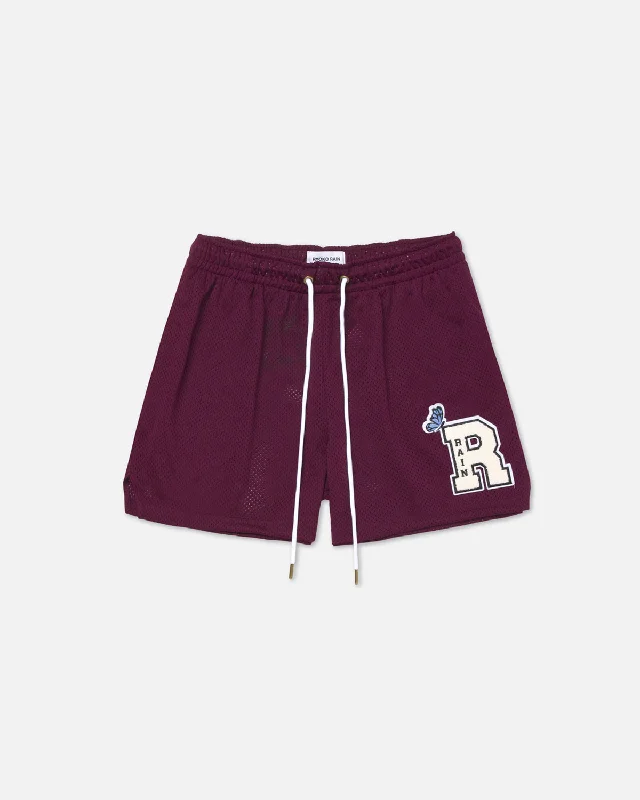 CLASSIC MESH SHORTS - MAROON