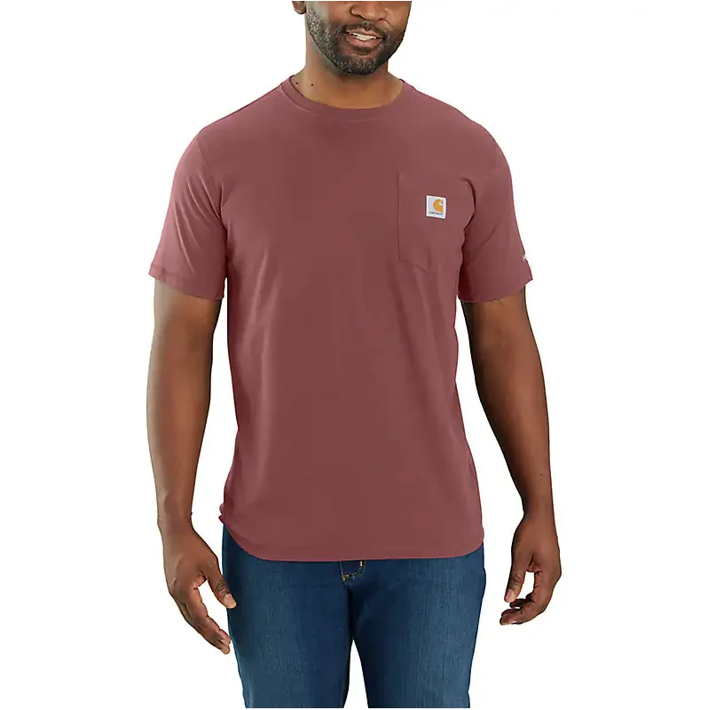 Force Relaxed Fit Midweight S/S Pocket T-Shirt - Apple Butter