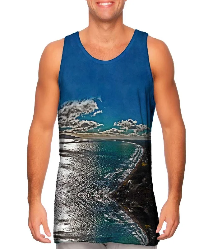 Plus Size Women's Glitter - Trimmed Tank Tops for Party NightsKapiti Hdr Coast New Zealand