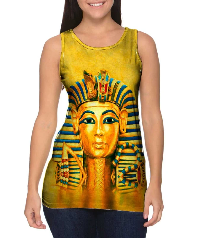 V - Neck Women's Moisture - Wicking Tank Tops for RunningKing Tut