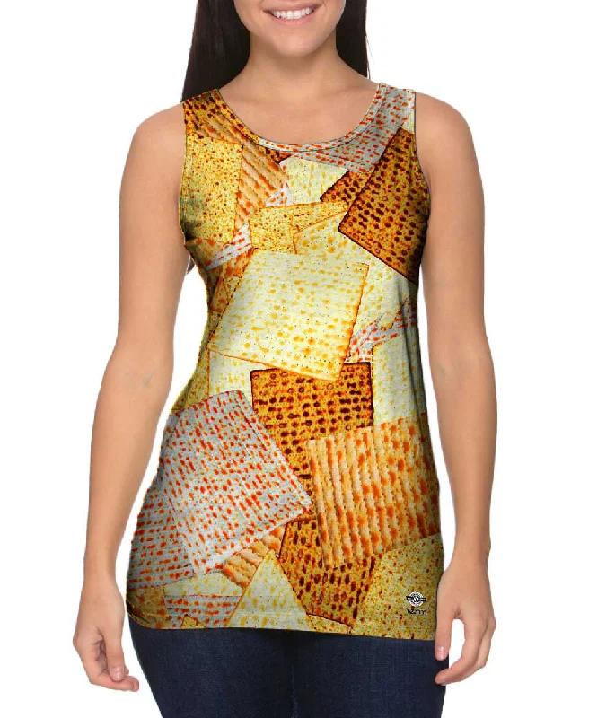 Crew Neck Women's Sustainable Tank Tops Made from Recycled MaterialsKosher Matzah For Passover