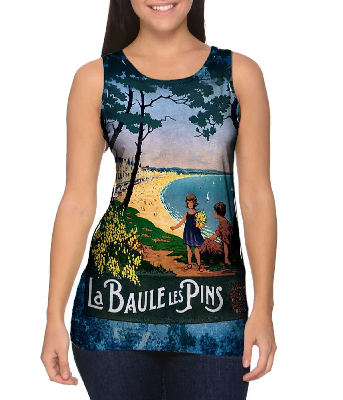 Plus Size Women's Embroidered Tank Tops in Boho StylesLa Baule Les Pins France