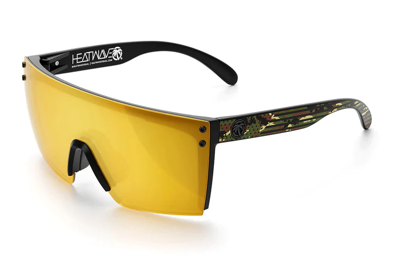 Lazer Face Sunglasses: Camocon Frame Goldrush Lens