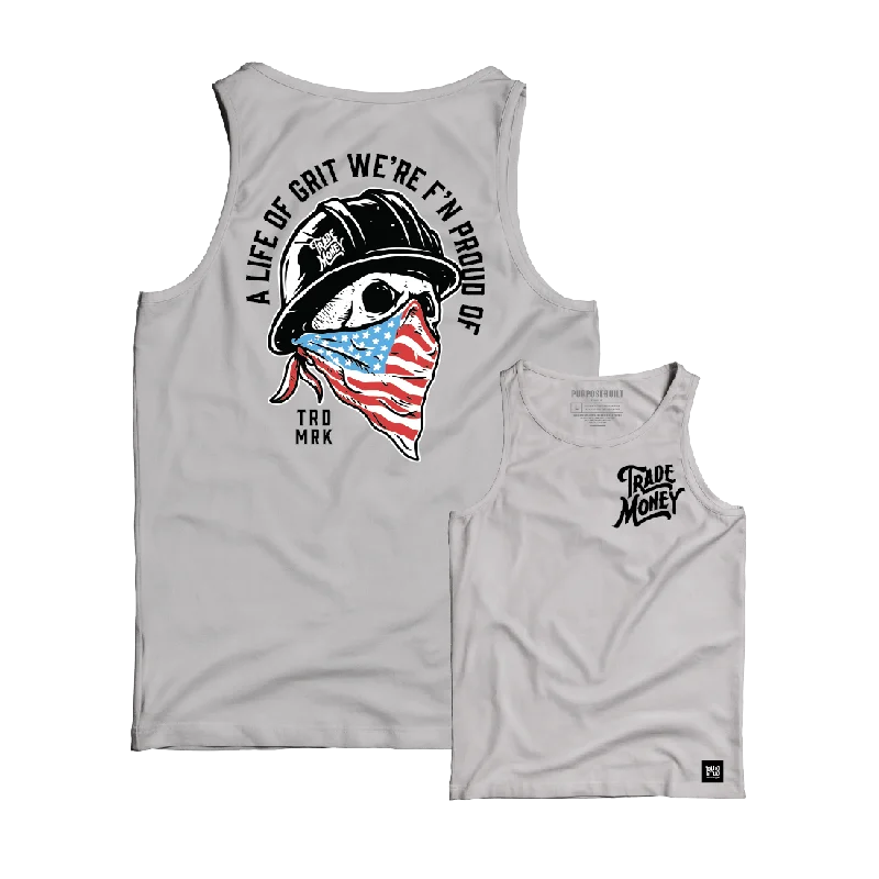 American Grit Tank, Grey