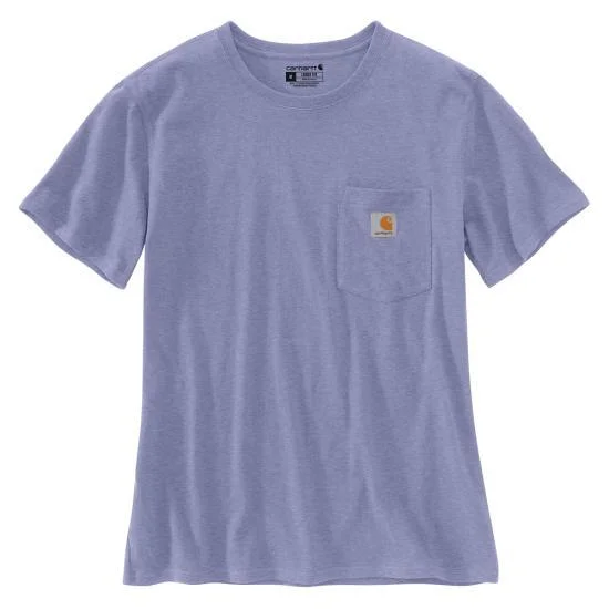 Women'S WK87 Workwear Pocket Short Sleeve T-Shirt - Lavender