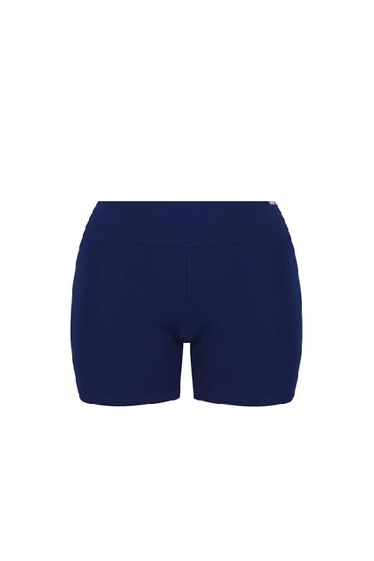 Tropical - themed bikini for a vacation - ready beach outfitChlorine Resistant Navy Boyleg Swim Shorts