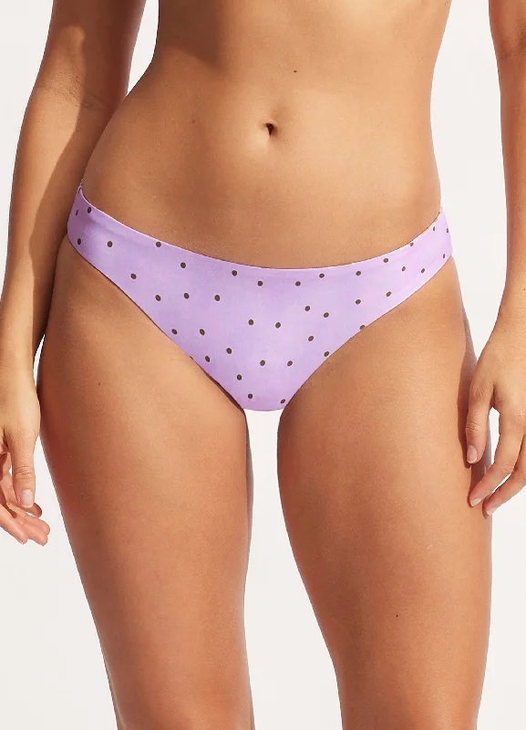 Sports bikini for high - intensity water activities like surfingParadise Garden Reversible Hipster - Lilac