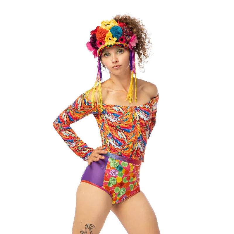 Cut - Out Bodysuits for a Trendy and Fashion - Forward StylePhoenix Leotard/Bodysuit