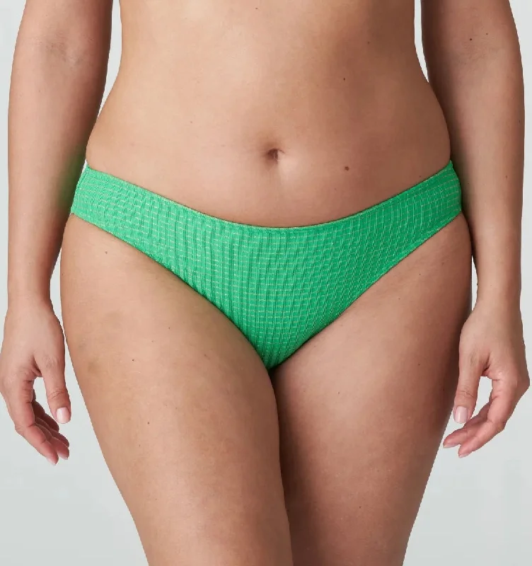 Tie - side bikini bottoms for an adjustable and stylish fitPrima Donna Swimwear Maringa Lush Green Rio Bikini Bottom 4012050